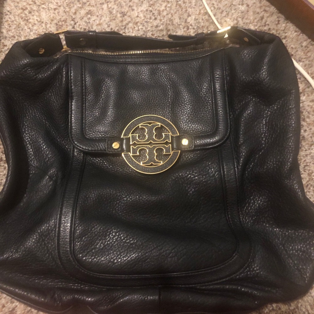 Tory Burch black leather bag